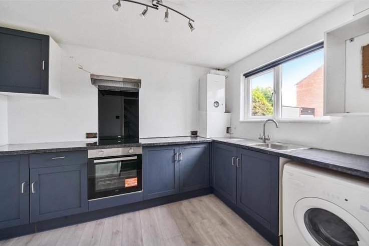 Renovated kitchen interior